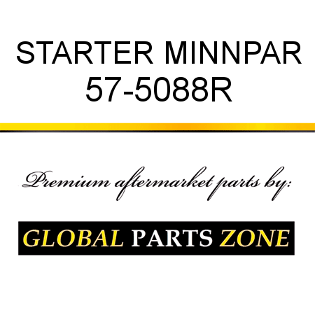 STARTER MINNPAR 57-5088R