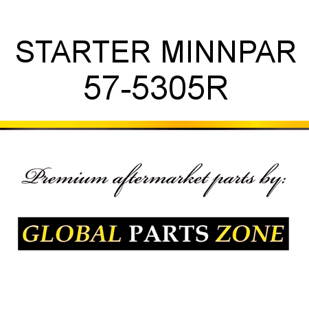 STARTER MINNPAR 57-5305R