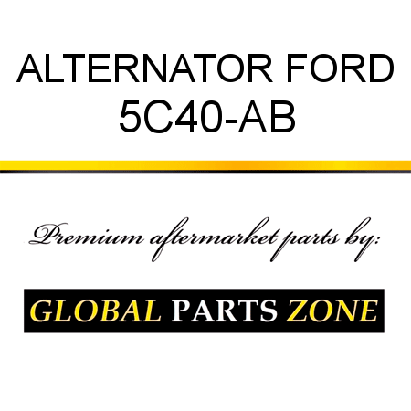 ALTERNATOR FORD 5C40-AB