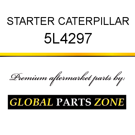 STARTER CATERPILLAR 5L4297