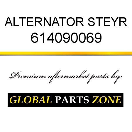 ALTERNATOR STEYR 614090069