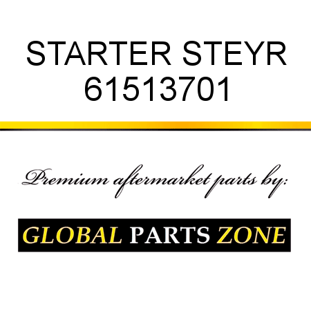 STARTER STEYR 61513701