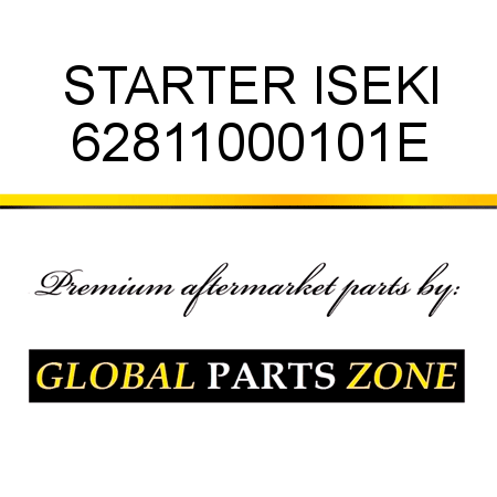 STARTER ISEKI 62811000101E