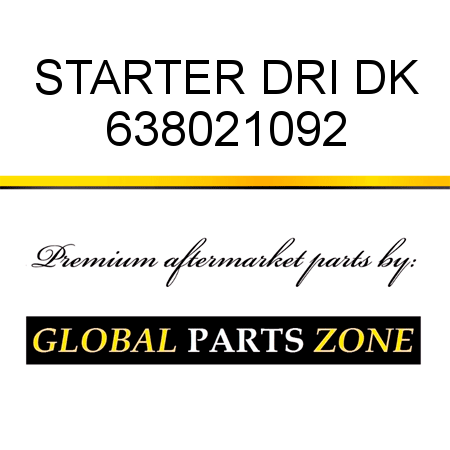 STARTER DRI DK 638021092