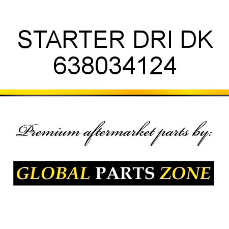 STARTER DRI DK 638034124