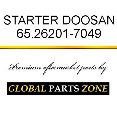 STARTER DOOSAN 65.26201-7049