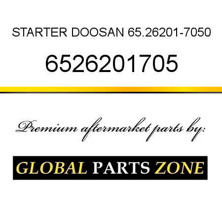 STARTER DOOSAN 65.26201-7050 6526201705