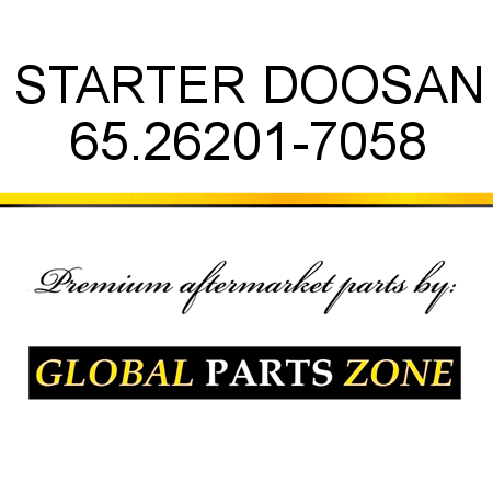 STARTER DOOSAN 65.26201-7058