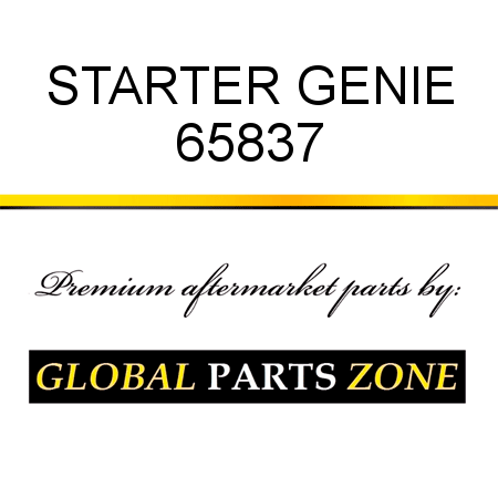 STARTER GENIE 65837