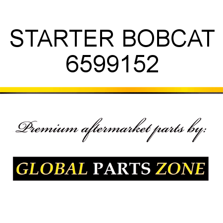 STARTER BOBCAT 6599152