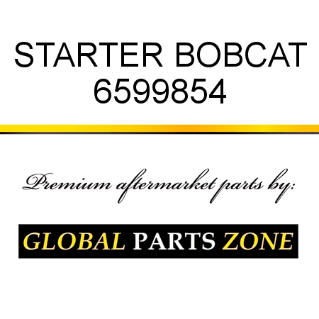 STARTER BOBCAT 6599854