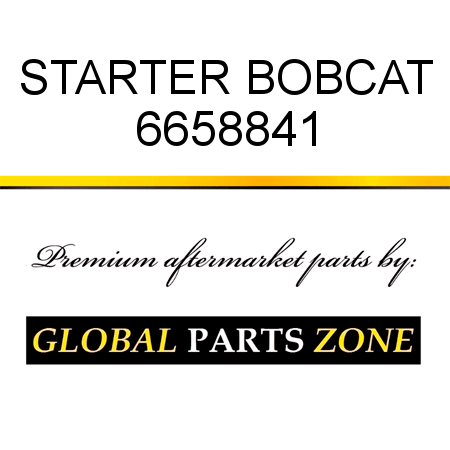 STARTER BOBCAT 6658841