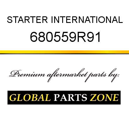 STARTER INTERNATIONAL 680559R91