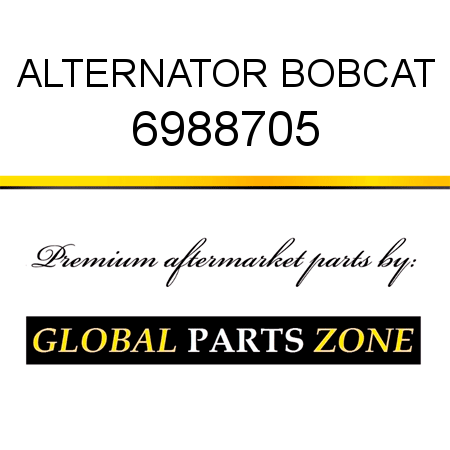 ALTERNATOR BOBCAT 6988705