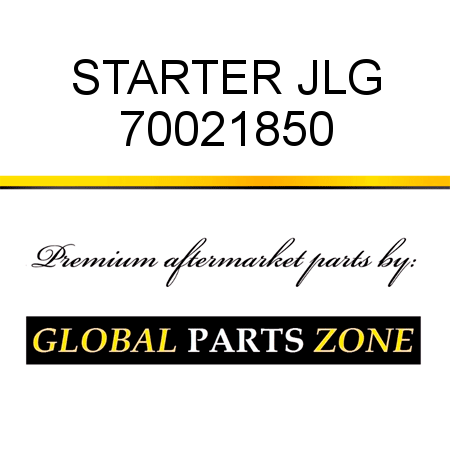 STARTER JLG 70021850