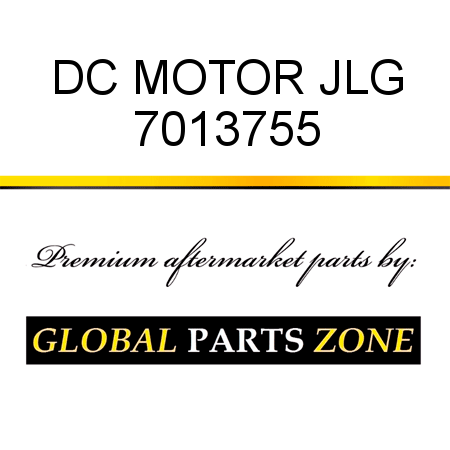 DC MOTOR JLG 7013755