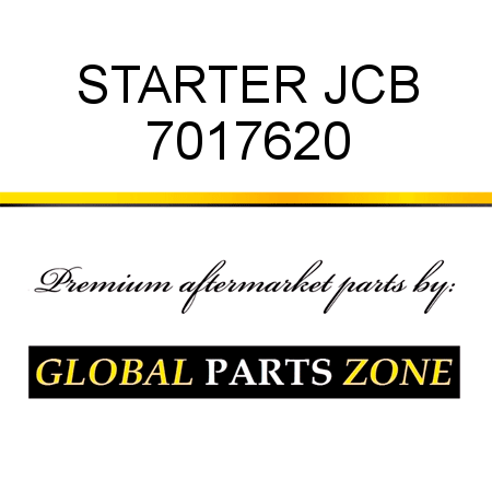 STARTER JCB 7017620