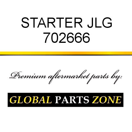 STARTER JLG 702666