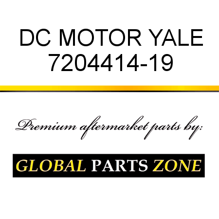 DC MOTOR YALE 7204414-19