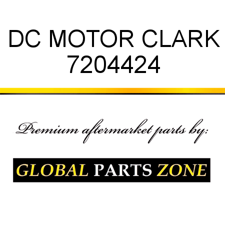DC MOTOR CLARK 7204424