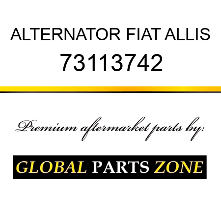 ALTERNATOR FIAT ALLIS 73113742