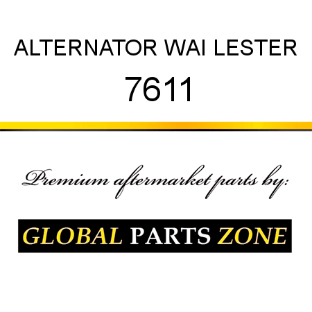 ALTERNATOR WAI LESTER 7611