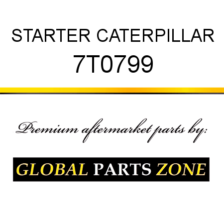 STARTER CATERPILLAR 7T0799