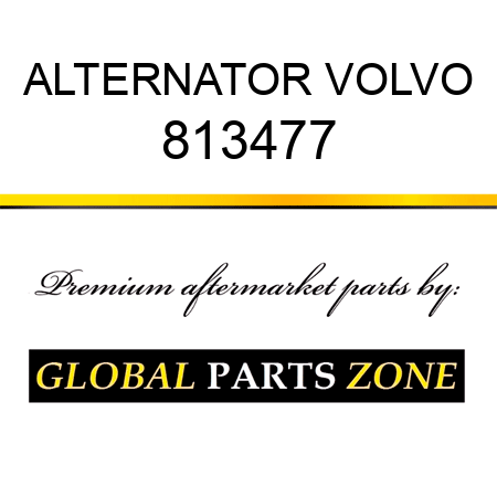 ALTERNATOR VOLVO 813477