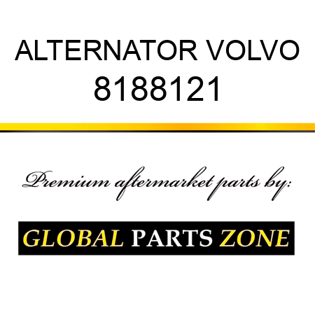 ALTERNATOR VOLVO 8188121