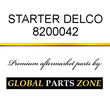 STARTER DELCO 8200042