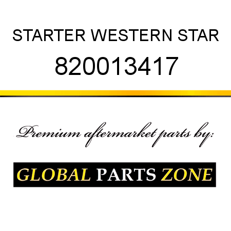 STARTER WESTERN STAR 820013417