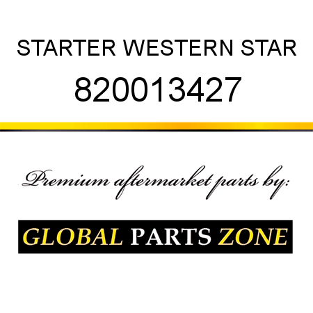 STARTER WESTERN STAR 820013427