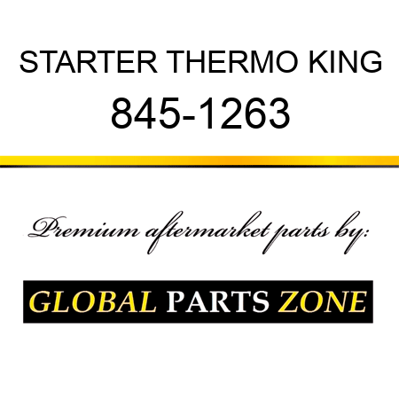 STARTER THERMO KING 845-1263