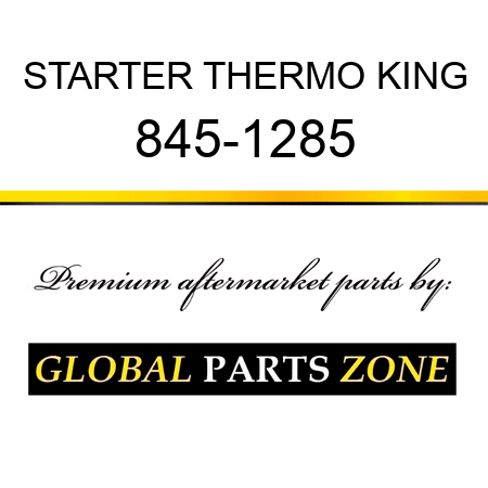STARTER THERMO KING 845-1285