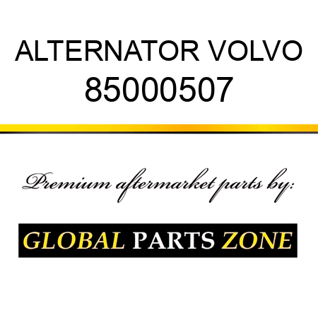 ALTERNATOR VOLVO 85000507