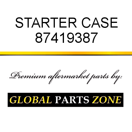 STARTER CASE 87419387