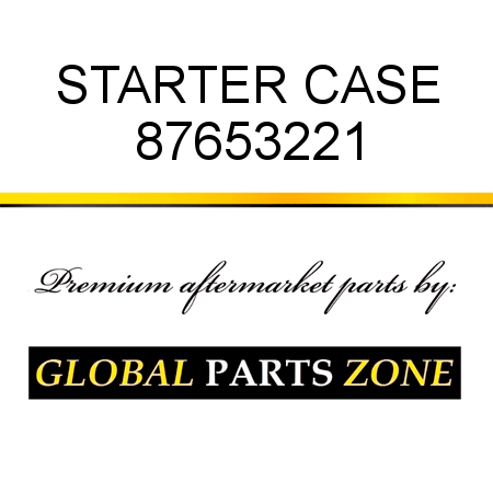 STARTER CASE 87653221