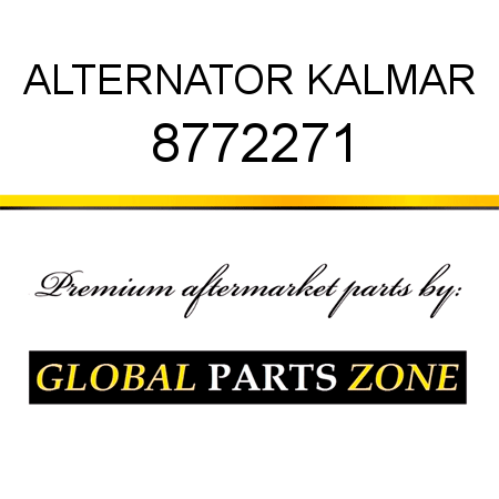 ALTERNATOR KALMAR 8772271