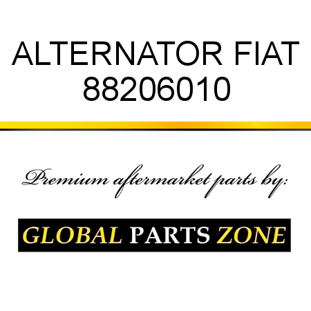 ALTERNATOR FIAT 88206010