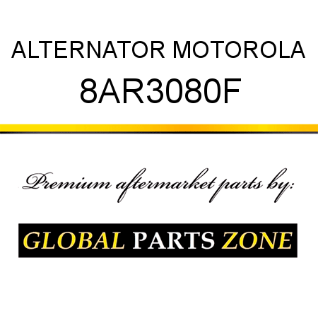 ALTERNATOR MOTOROLA 8AR3080F