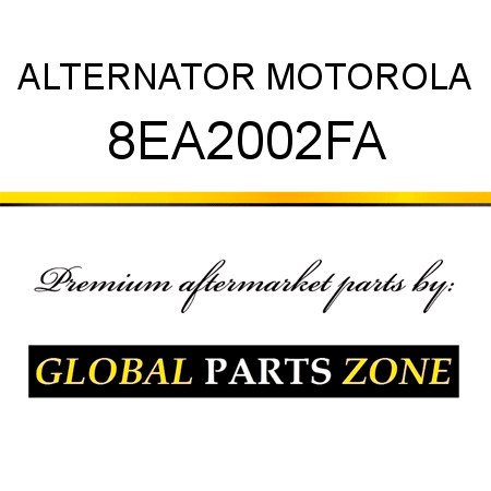 ALTERNATOR MOTOROLA 8EA2002FA