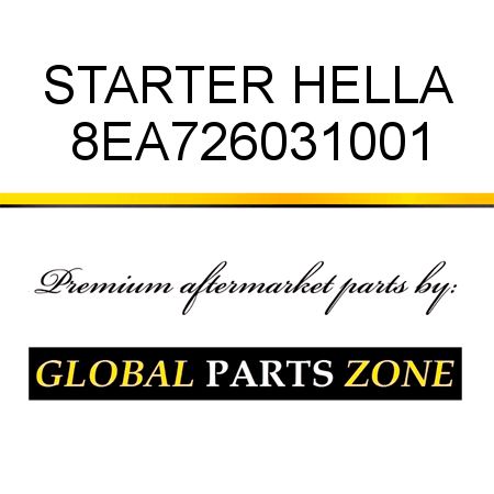 STARTER HELLA 8EA726031001