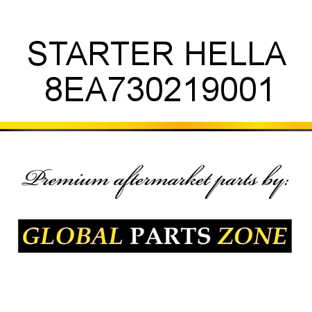 STARTER HELLA 8EA730219001