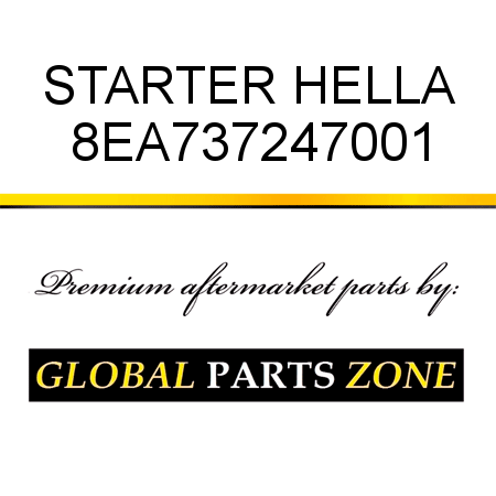 STARTER HELLA 8EA737247001