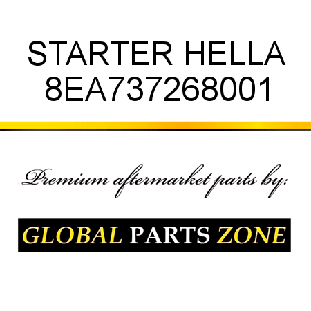 STARTER HELLA 8EA737268001