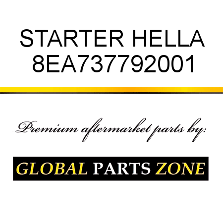 STARTER HELLA 8EA737792001