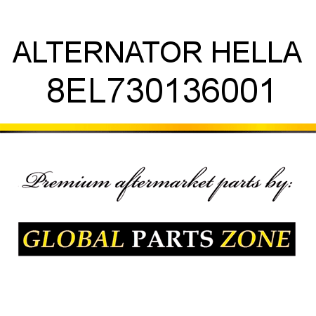 ALTERNATOR HELLA 8EL730136001