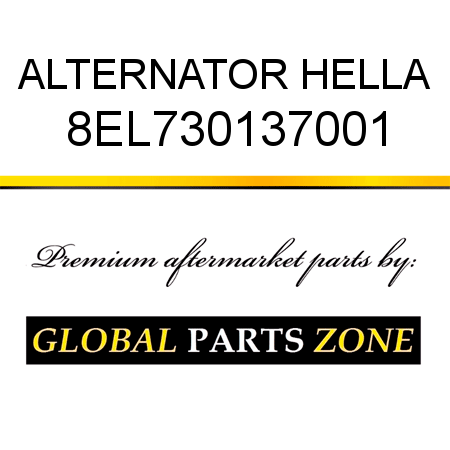 ALTERNATOR HELLA 8EL730137001