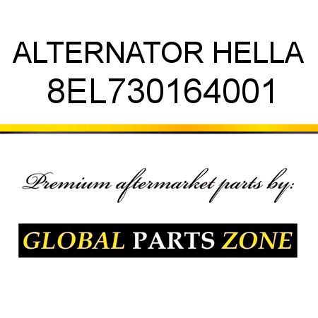 ALTERNATOR HELLA 8EL730164001