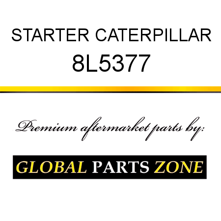 STARTER CATERPILLAR 8L5377